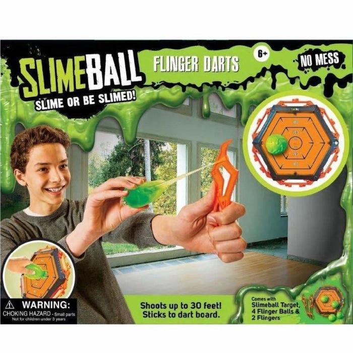 Active Slimeball Flinger Darts And Target Pack