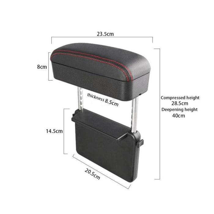 Adjustable Car Center Console Arm Rest Universal Armrest Box