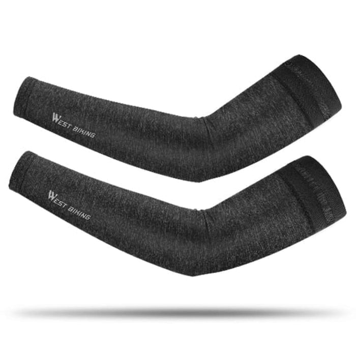 Anti-slip Bandage Design Arm Sleeves With Finger Holes