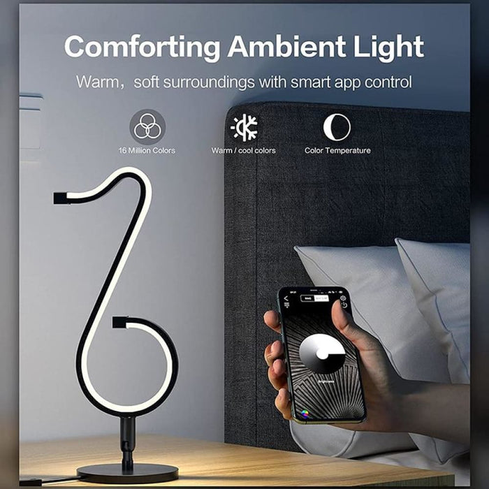 App Control Remote Led Table Lamp Bluetooth Dimmable Desk