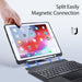 For Apple Ipad Air 3 Tpu + Pu Leather Keyboard Case For 2019