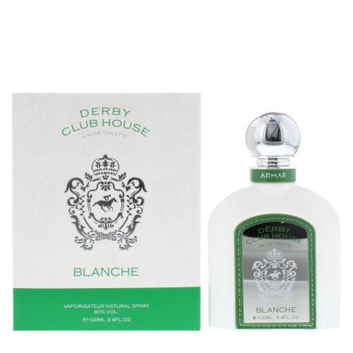 Armaf Derby Blanche White Edt Spray By For Men - 100 Ml