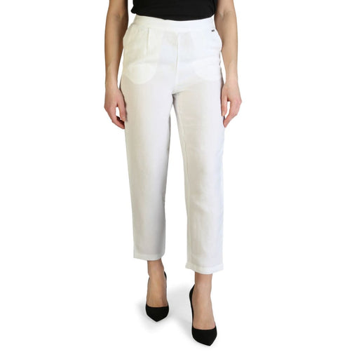 Armani Exchange Z201zyp19 Trousers For Women White