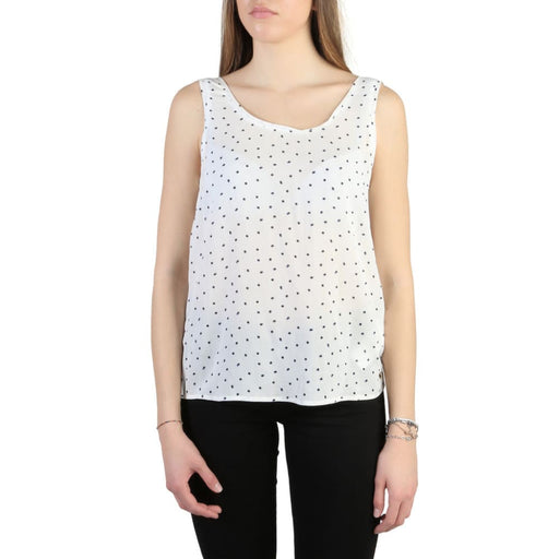 Armani Jeans Z14c5022 Tops For Women White