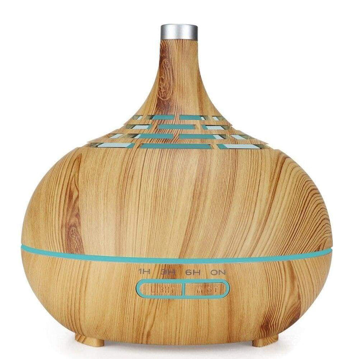 Aroma Diffuser Humidificador 400ml Wood Grain Equipped