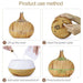 Aroma Diffuser Humidificador 400ml Wood Grain Equipped