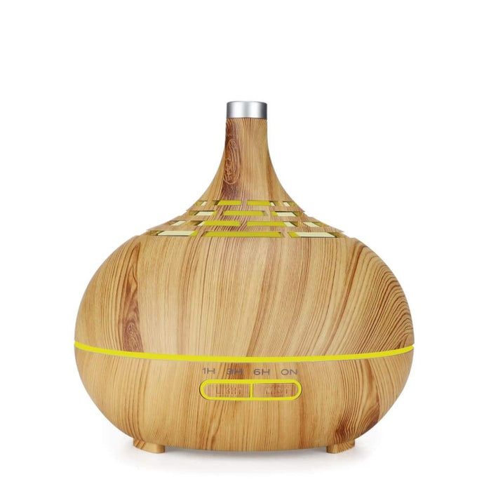 Aroma Diffuser Humidificador 400ml Wood Grain Equipped