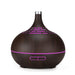 Aroma Diffuser Humidificador 400ml Wood Grain Equipped