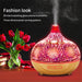 Aroma Essential Oil Diffuser,400ml 3d Glass Home Fragrance