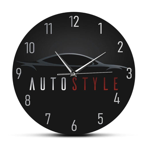 Auto Style Driving Car Logo Modern Silent Wall Clock Sports