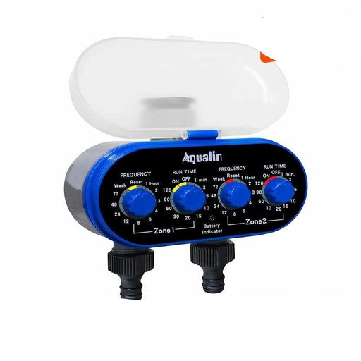 Automatic Two Outlet Four Dials Water Timer Controller For
