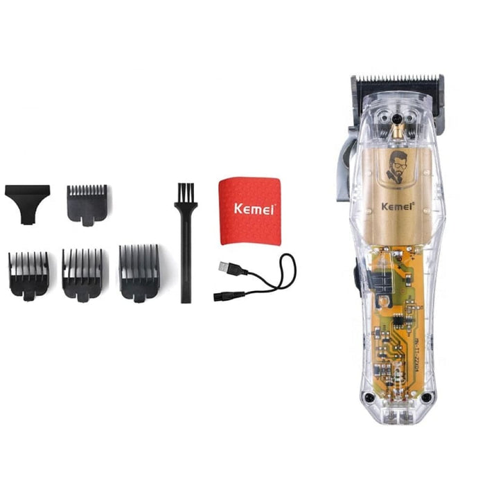 Barber Professional Hair Trimmer Transparent Powerful