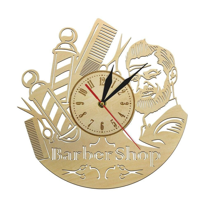 Barber Shop Wall Clock