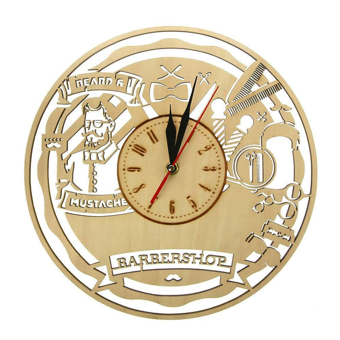 Barber Shop Wall Clock