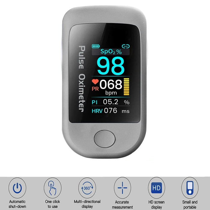 Battery Operated Bluetooth Enabled Blood Oximeter Finger Tip