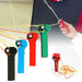 Battery Operated Decompression Toy String Rope Launcher