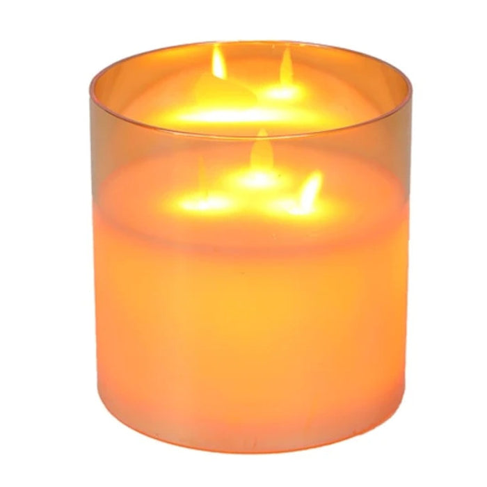 Battery Operated LED Flickering Flameless Candles For Wedding Birthday Parties