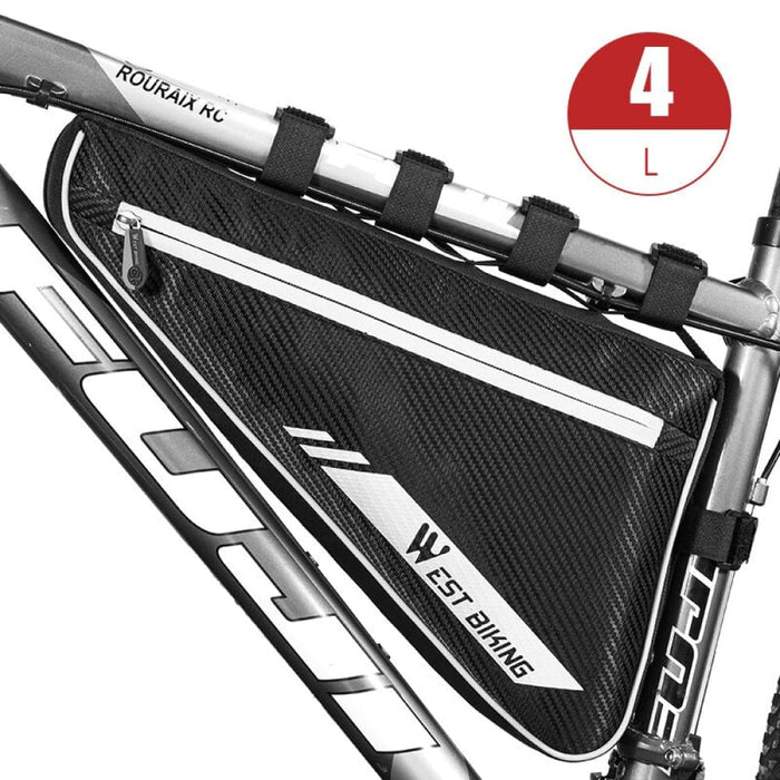 Bicycle Bag Front Tube Frame Cycling Triangle Large