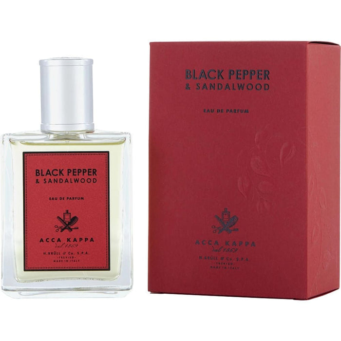 Black Pepper & Sandalwood Edp Spray By Acca Kappa For Men -