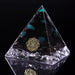 Black Tourmaline Orgonite Pyramid Hematite Crystal Chakra