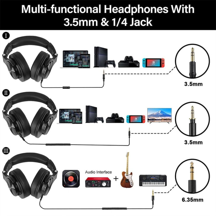 Bluetooth Headphones Stereo Over Ear Wireless Headset