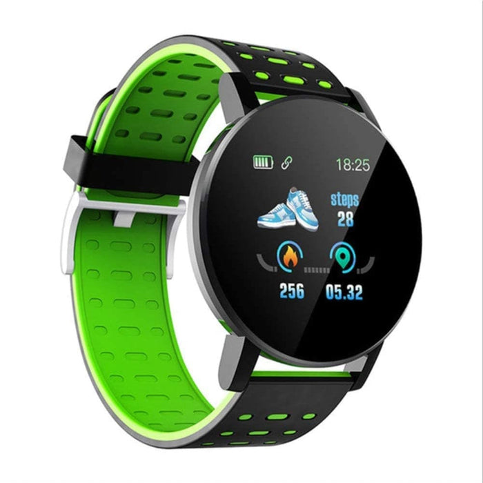 Vibe Geeks Bluetooth Smartwatch Blood Pressure Monitor