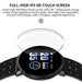 Vibe Geeks Bluetooth Smartwatch Blood Pressure Monitor