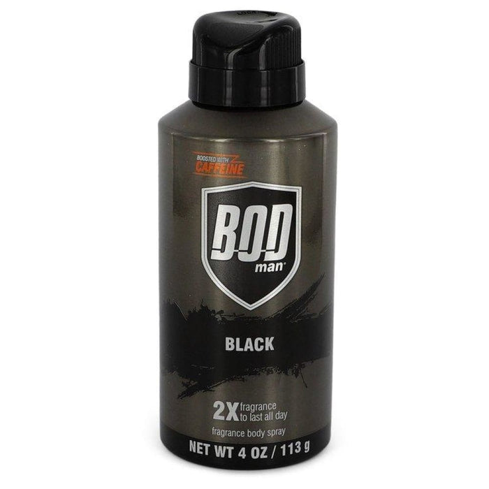 Bod Man Black Body Spray By Parfums De Coeur For Men - 120