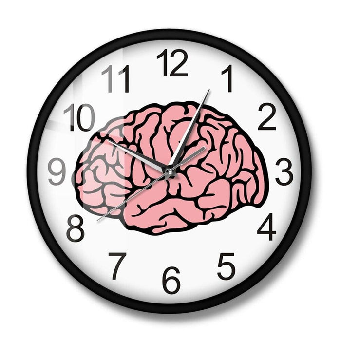 Brain Anatomy Wall Clock