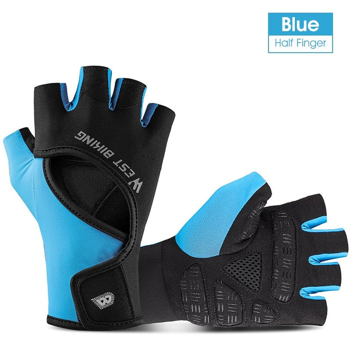 Breathable Anti Slip Professional Half Finger Sports Gloves