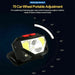 Vibe Geeks Bright Waterproof Usb Rechargeable Led Head Lamp