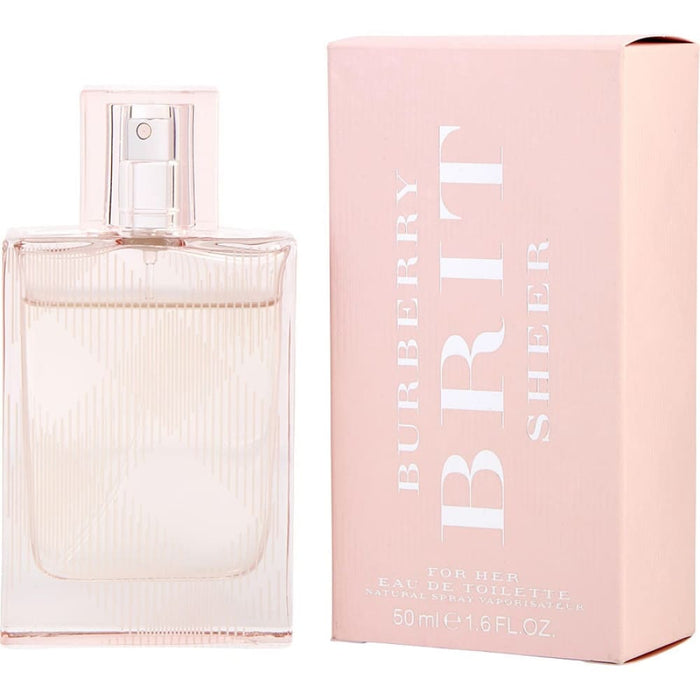 Brit Sheer Edt Spray By Burberry For Women - 50 Ml