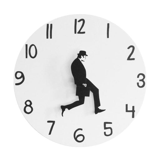 British Comedy Inspired Ministry Of Silly Walk Wall Clock