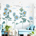 Brup Beautiful Sunflowers Botanical Wall Stickers