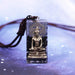Buddha Orgonite Pendant Natural Stone Obsidia Necklace