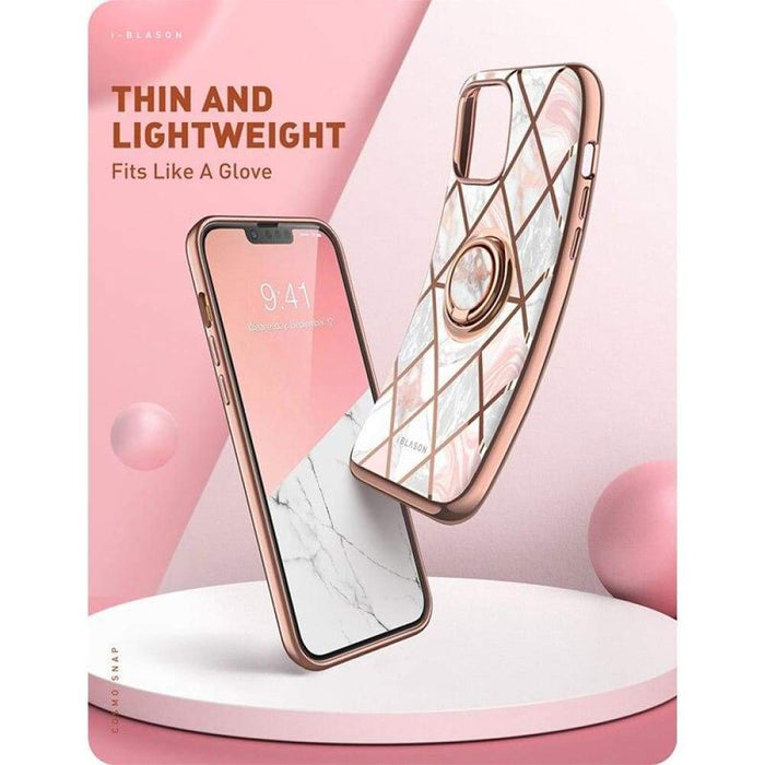 Built-in Rotatable Ring Holder Kickstand Cover For Iphone