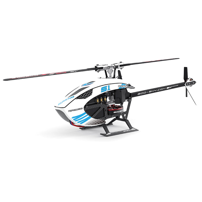 6ch 3d Aerobatic Dual Brushless Rc Helicopter with Flight Control System