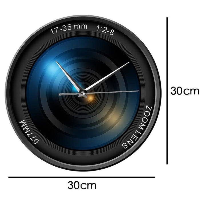 Camera Lens Wall Clock Photography Pictures Images Zoom