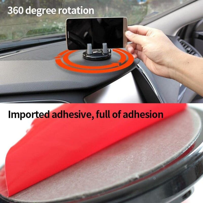 Car Gadget Phone Holder 360 Degree Rotatable Smartphone