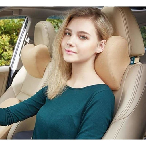 Car Neck Pillow With Adjustable Strap Balanced Softn Memory