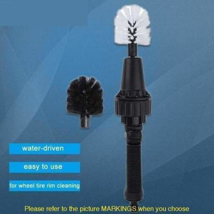 Car Wash Brush Clean Tools Water-driven Rotating Cleaning