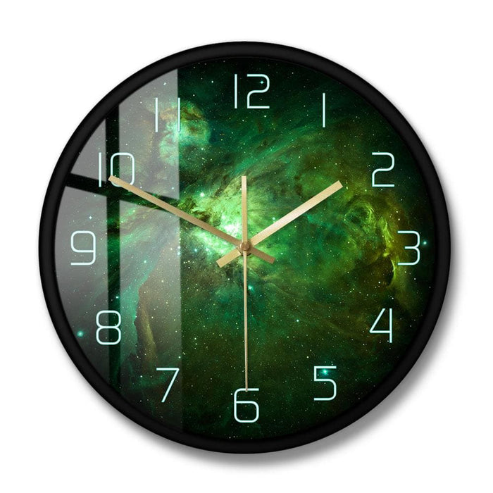Carina Nebula Celestial Star Print Wall Clock Space Scene