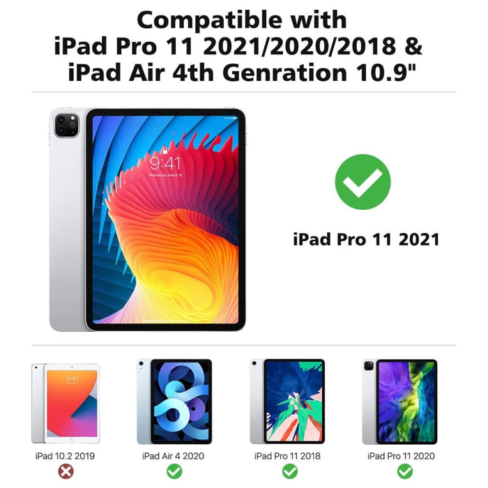 Case for new Ipad Pro 11 Inch 2021(3rd Gen),magnetic Smart 