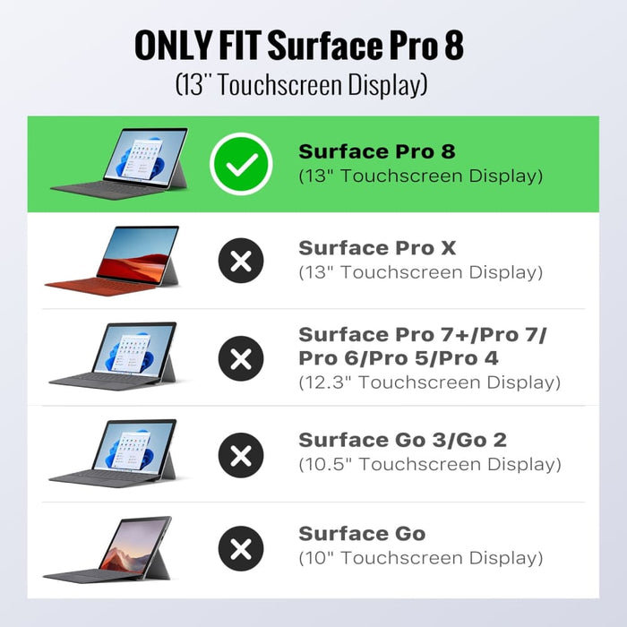 Case For Microsoft Surface Pro 8-13touchscreen 2021 Release