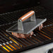 Cast Iron Bacon Meat Steak Press Grill Bbq With Wood Handle