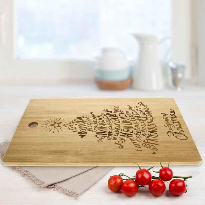 Christmas Tree Custom Cutting Board