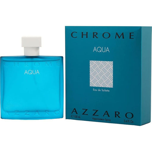 Chrome Aqua Edt Spray By Azzaro For Men - 100 Ml