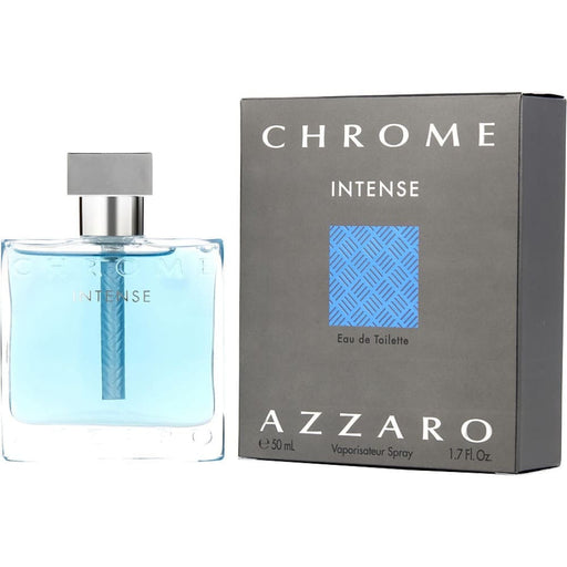 Chrome Intense Edt Spray By Azzaro For Men - 50 Ml