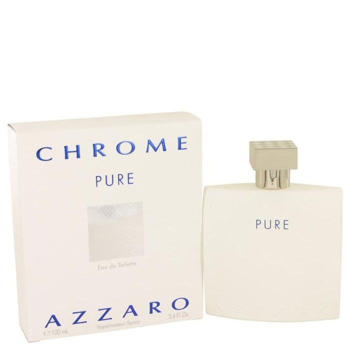 Chrome Pure Edt Spray By Azzaro For Men - 100 Ml