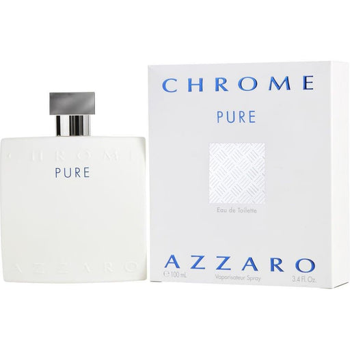 Chrome Pure Edt Spray By Azzaro For Men - 100 Ml
